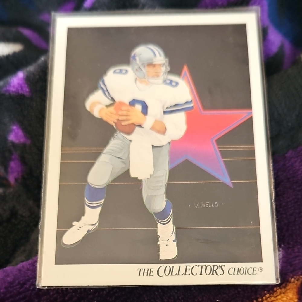 Troy Aikman The Collector's Choice Football Card